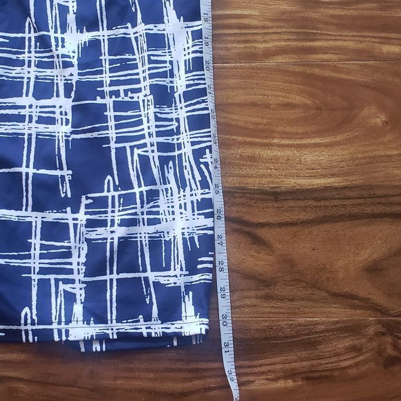 Amazon brand BodyCon blue and white dress size medium - Picture 4 of 11